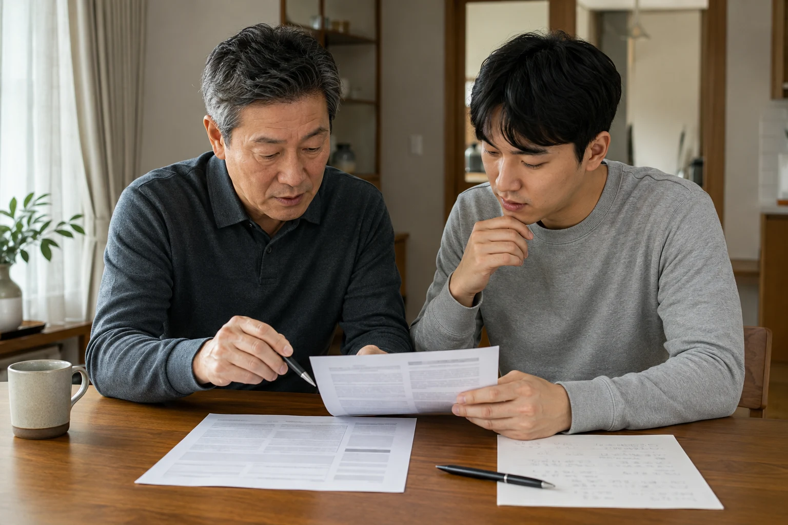 부모 자녀 차용증